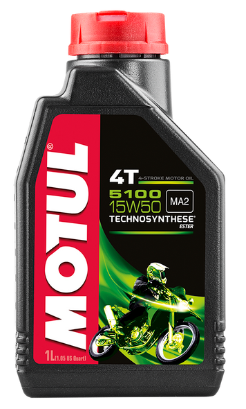 Motul - 104080 - 5100 Ester/Syn Engine Oil 15W50 1L