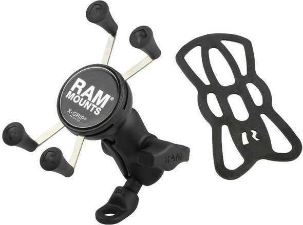 Ram - RAM-B-272-A-UN7 - X-Grip Phone Mount W/9Mm Angled Bolt Head Adapter