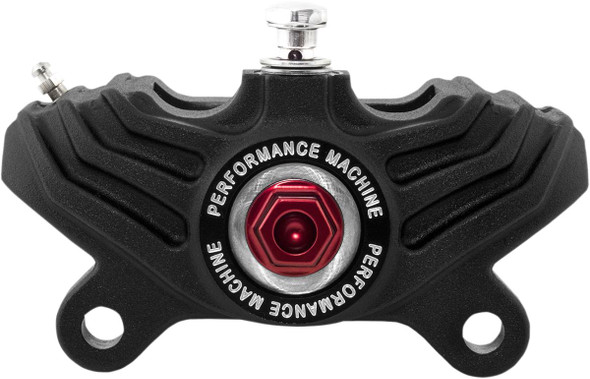  Performance Machine - 4 Piston "Vintage" Rear Caliper (125 X 4R) - Black Ops™ 