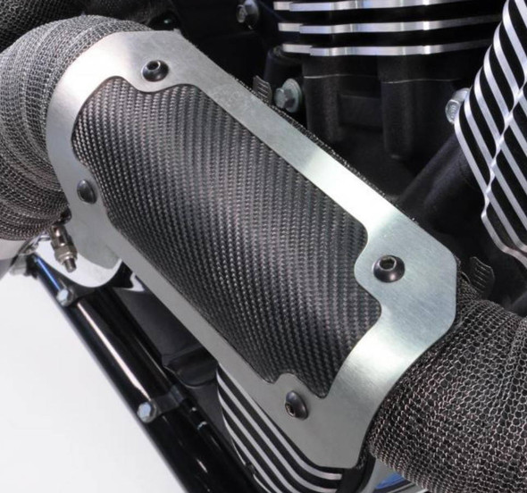 Dei - 902459 - Gen 3 Onyx Heat Shield Brushed/Black 4"X8"