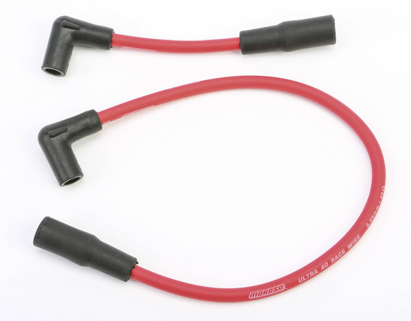 Moroso - 28629 - Ign Wires Ultra 40/Set Red 00-17 Softail