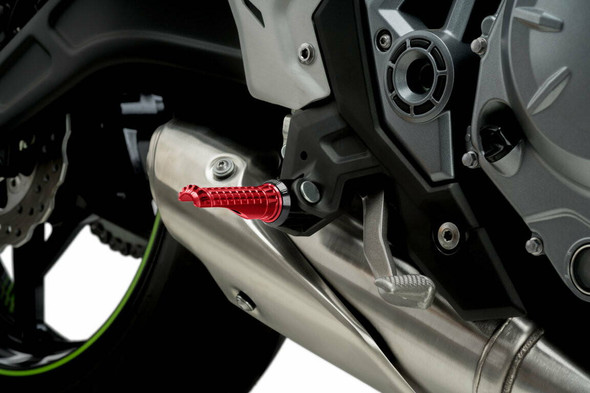 Puig - 9192R - Footpegs R-Fighter Red