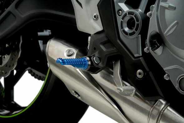 Puig - 9192A - Footpegs R-Fighter Blue