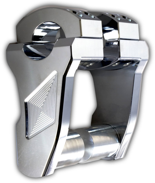 Rox - 4R-P3RX-02 - Pivoting Handlebar Riser Chrome 3" Rise