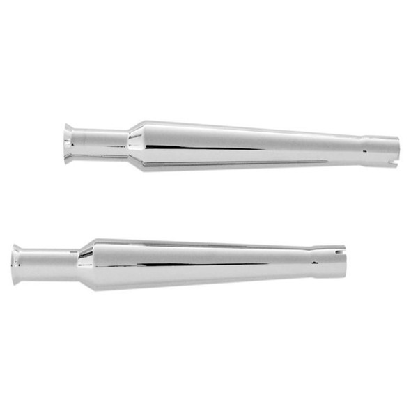 Paughco - 22" Long Bell Tip Muffler - fits 1-3/4" Header Pipes (Sold Each)