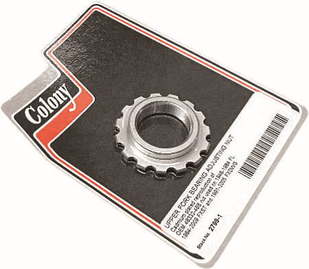 Colony Machine - 2799-1 - Upper Fork Bearing Adj Kit Fxst 84-09 Fxdwg 91-05