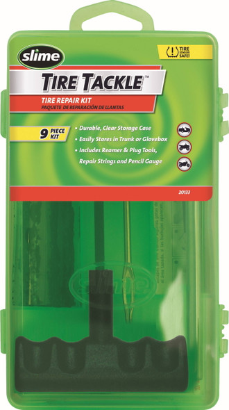 Slime - 20133 - 9/Pc Tire Tackle T-Handle W/Box
