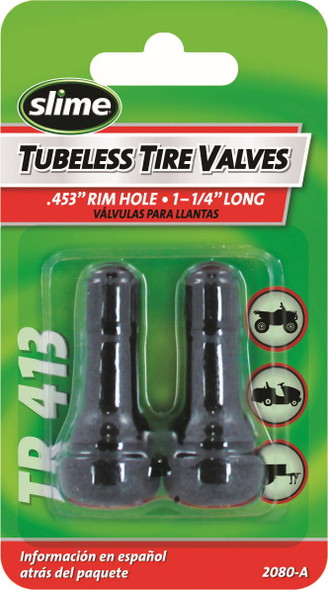 Slime - 2080-A - 2/Pc Tubeless Valve 1 "