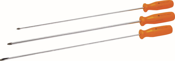 Performance Tool - W924 - 3 Pc Long Screwdriver Set