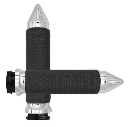 Avon - MF-63-CH-FLY-SP - Fly By Wire Throttle Memory Foam Grip Chrome