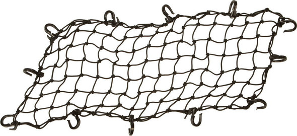 Powertye - 50302 - Cargo Net Adjustable Black 15"X30"