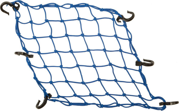 Powertye - 50153 - Cargo Net Adjustable Blue 15"X15"