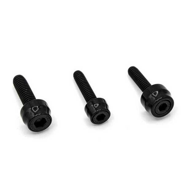 Santoro Fabworx - Chacho Bolt Kit fits '17-'23 M8 Softail & Touring Models W/ Black Stainless Bolts (Black)