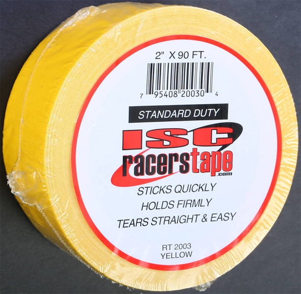 Isc - RT2003 - Racers Tape 2"X90' (Yellow)