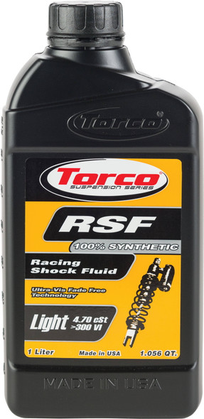 Torco - T820005CE - Rsf Racing Light Shock Fluid 1L