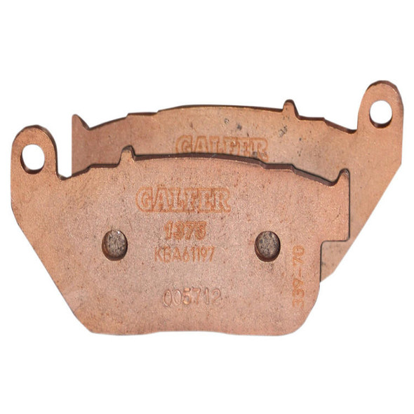  Galfer - HH Sintered Rear Brake Pads fits '04-'13 Sportster Models (Repl. OEM# 42831-04/​04A) 