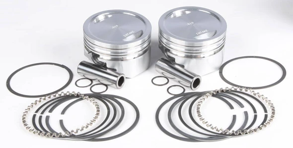 Kb Pistons - KB272.010 - Cast Pistons Xl 883 To 1200 10.0:1 .010
