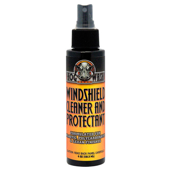 Hog Wash - HW0884 - Windshield Cleaner And Protectant 4Oz