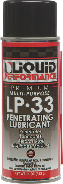Liquid Performance - 0800 - Lp-33 Multi-P Penetrating Lube 11Oz