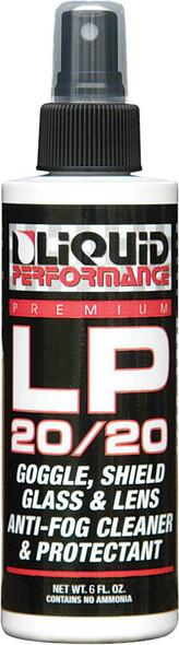 Liquid Performance - 0734 - 20/20 Anti-Fog Cleaner & Protectant 4Oz