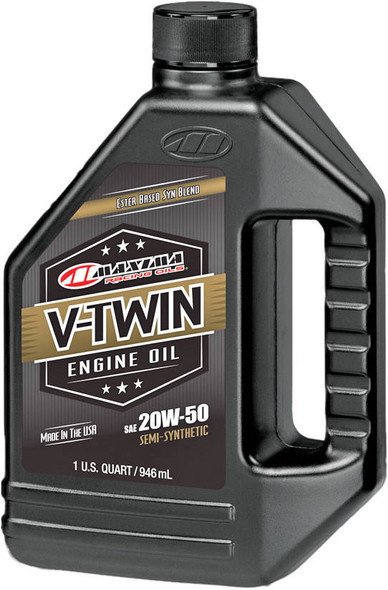 Maxima - 30-14901 - V-Twin Syn Blend Engine Oil 20W50 32Oz
