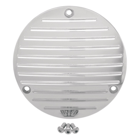 Pro-One - Millennium Derby Cover fits '70-'98 Big Twin Models - Chrome