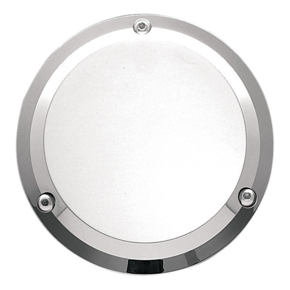 Joker Machine - Billet Derby Cover fits '70-'98 Big Twin Models - Chrome