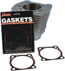James Gaskets - 16774-96 - Gasket Cyl Base All Evo Xl Rcm W/Bead .020 2/Pk 16774-96