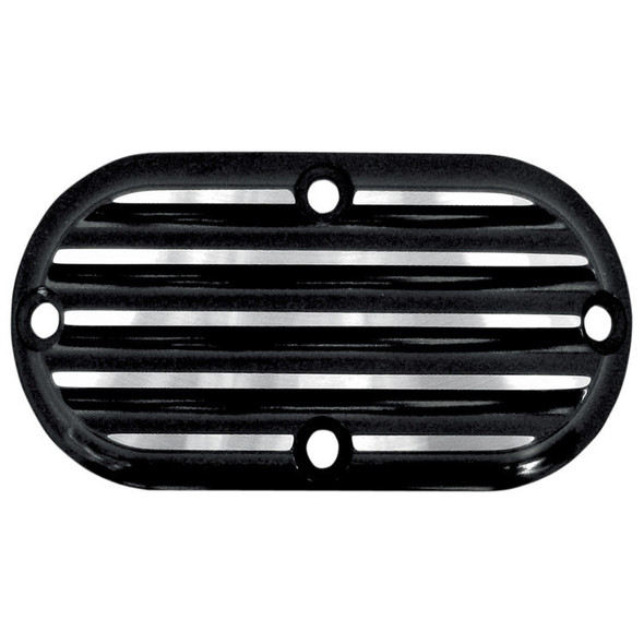 Joker Machine - Sportster Inspection Cover - Finned, Chrome - Fits