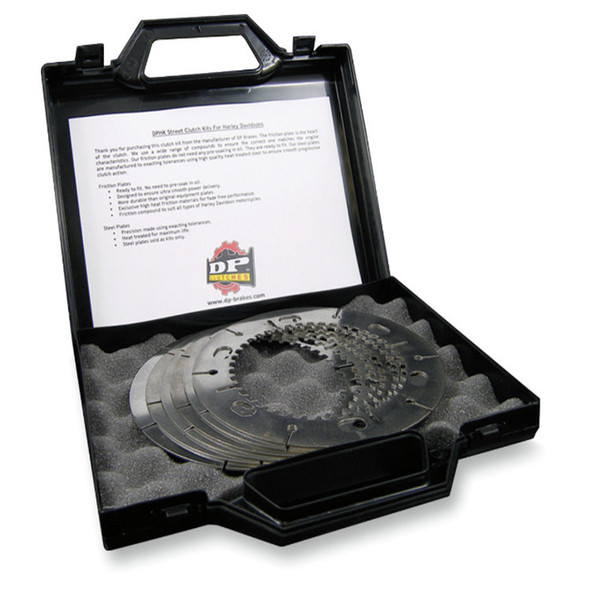 DP - High-Performance Steel Clutch Plates fits '90-'17 Big Twin Models (Exc. Models W/ Slipper/Assist Clutch) (Repl. OEM #s 37913-98 & 37913-90)
