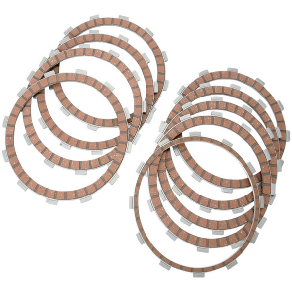 DP - High-Performance Friction Clutch Plates fits '98-'17 Evo Big Twin Models (Exc. Models W/ Slipper/Assist Clutch) (Repl. OEM #37932-98)