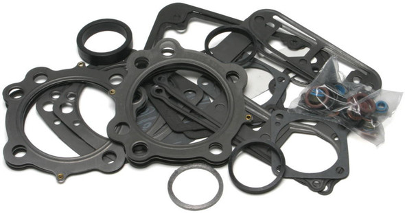 Cometic - C9130 - Top End Est Gasket Evo Big Twin Kit W/O Rub Rkr Gaskts