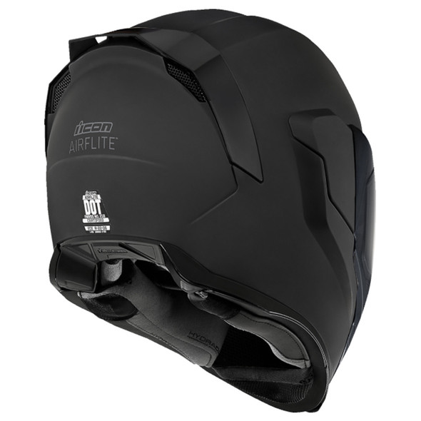 Icon - Airflite™ Rubatone Dark Helmet - Black