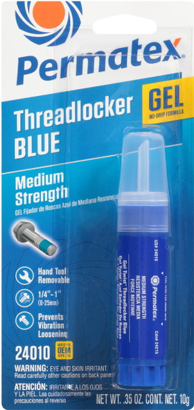Permatex - 24010 - Threadlocker Blue Gel 10G