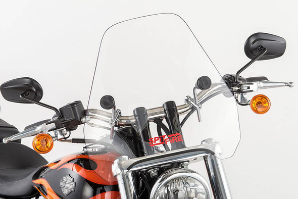 Slipstreamer - S-06-CHR-C - S-06 Spitfire Clear W/Chrome Hardware 7/8" & 1"