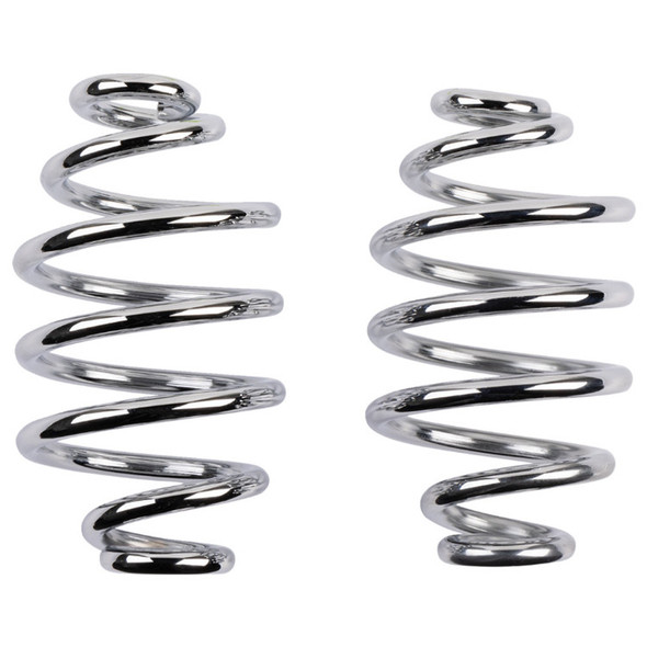 Drag Specialties - 4" Seat Springs (Chrome)