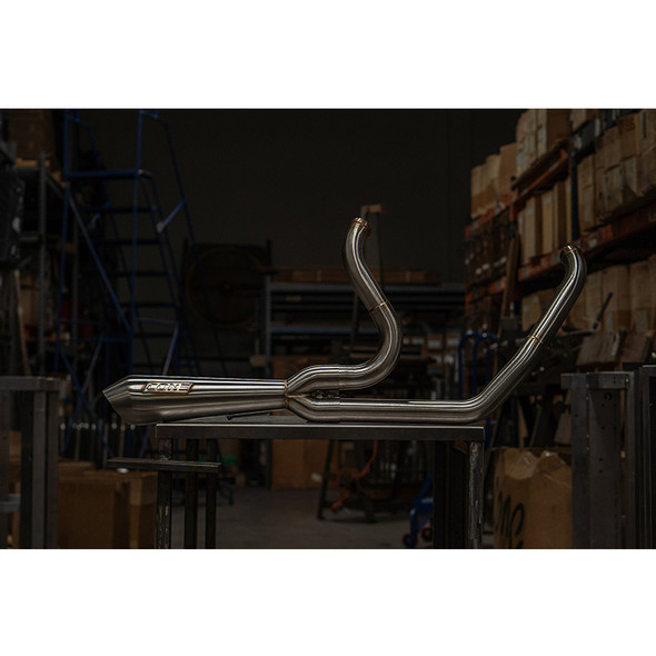 Cone Performance - 2-1 Exhaust Systems fits '95-'16 HD Touring Cone Sweeper