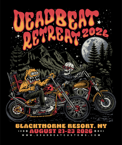 Deadbeat Retreat Ticket - August 21-23, 2026 Blackthorne Resort, East Durham NY