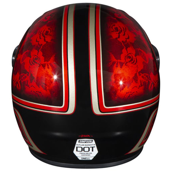 Simpson Helmets - 2026 Schultz Designs Outlaw Bandit 3 Helmet