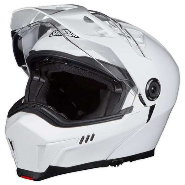 Simpson Helmets - Gloss White Journey Bandit Helmet - 2XL (Open Box)