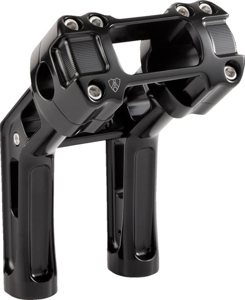 Arlen Ness - 520-066 - Method Wayback Risers - 7" - Softail - Black