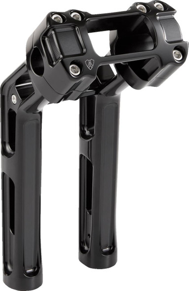 Arlen Ness - 520-065 - Method Wayback Risers - 10" - Softail - Black