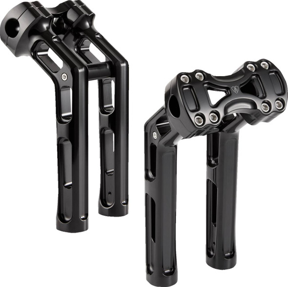 Arlen Ness - 520-063 - Method Wayback Risers - 10" - Black