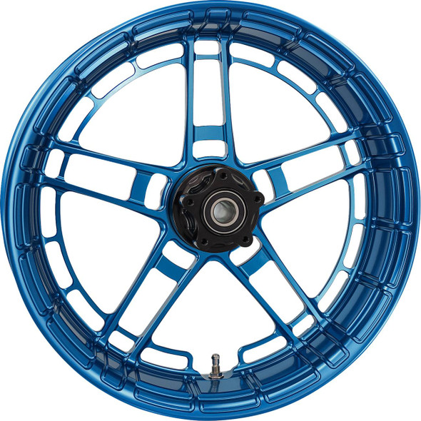 Arlen Ness - 330-046 - Rim - Flatline - Rear - Blue - 18x5.5