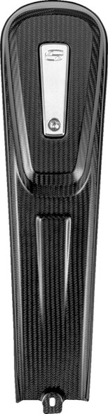 Saddlemen - CF-822-29-002M - Dash Console - Side Fill - Carbon Fiber/Matte - Harley-Davidson® - Softail