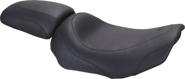 Mustang - Black Smooth Padded Passenger Cowl fits '23-'25 FLH/FLT Models