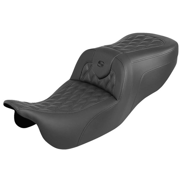 Saddlemen - Lattice Stitch Roadsofa™ Carbon Fiber Seat fits '15-'25 FLRT/FLTRT Models