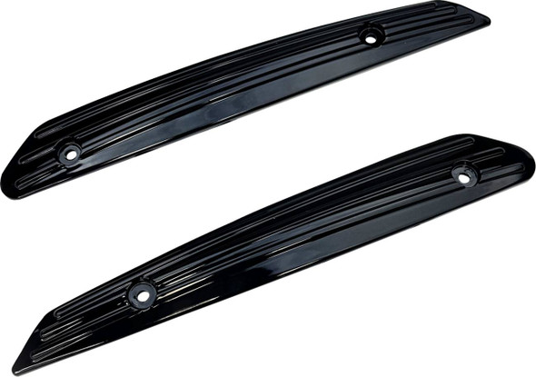 Custom Dynamics - CD-RG-TRIM-B - Windshield Trim - Blackout - '15-'25 FLTR