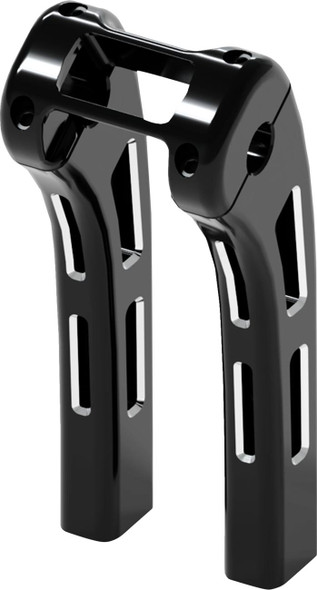 Magnum Shielding - 2R-0110 - Ghost Risers - Softail Display Clamp - 10" - Black