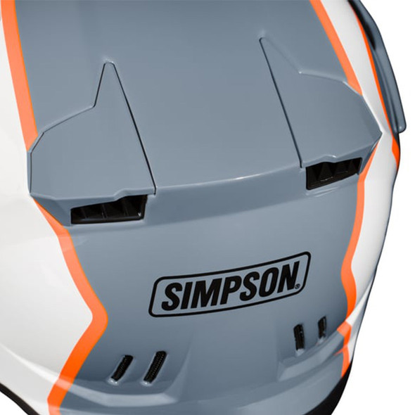 Simpson Helmets - BC Orange Xcursion Bandit Helmet